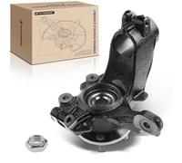 A-Premium Front Right Steering Knuckle & Wheel Bearing Hub Assembly Compatible with Ford Focus 2012-2018, w/5-Lug, Passenger Side
