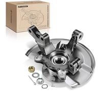 A-Premium Front Right Steering Knuckle & Wheel Bearing Hub Assembly Compatible with Jeep Compass Patriot 2007-2017 & Dodge Caliber 2007-2012, 2.0L 2.4L, Passenger Side