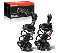 A-Premium Front Strut Assembly Compatible with Mitsubishi Outlander 2008-2013, w/ 3rd Row Seating - 2x Replacement Suspension Complete Strut Shock Absorber with Coil Spring