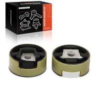 A-Premium Front Upper and Lower Engine Motor Mount Kit Compatible with Volkswagen Jetta 2005-2013, Passat 2006-2010, Golf, Tiguan, Touareg, Eos, GTI, R32, Rabbit & Audi A3, A3 Quattro, 2-PC Set