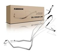 A-Premium Inlet and Outlet Automatic Transmission Oil Cooler Line Hose Assembly Compatible with Jeep Liberty 2005 2006 2007 2.4L 3.7L