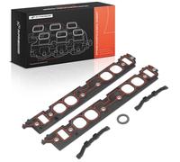 A-Premium Lower Engine Intake Manifold Gasket Set Compatible with Chevrolet & GMC Vehicles - C2500, C3500HD, C6500 C7500 Kodiak, K3500, Express Savana 3500, K2500 Suburban, G30, P30, G3500, P3500