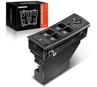 A-Premium Master Power Window Switch Compatible with BMW X5 E53 Series 2001-2006 Sport Utility, Front Left Driver Side, Replace# 61316962505