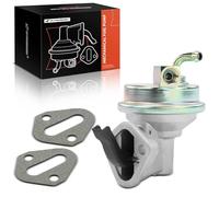 A-Premium Mechanical Fuel Pump with Gasket Compatible with Chevy, GMC, Pontiac, Buick & Oldsmobile Models - 350, 327, 383, Blazer, Camaro, Malibu, Monte Carlo, Jimmy, C1500, Century, Regal, Grand Am