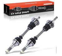 A-Premium Pair (2) Front CV Axle Shaft Assembly Compatible with Bombardier Outlander (Max) 400/650/800 & Can-Am Outlander (Max) 400/500/650/800/800R, Driver and Passenger Side