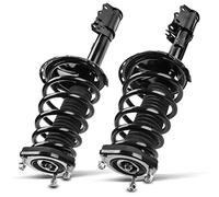 A-Premium Pair 2 Rear Complete Suspension Strut & Coil Spring Assembly Compatible with Toyota Highlander Lexus RX400h 2006-2007 Replace# 272214 272213