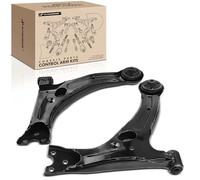 A-Premium Pair Front Lower Control Arm with Bushing Compatible with Toyota Corolla 2003-2013 Celica 2000-2005 Matrix Pontiac Vibe 2003-2008 2-PC Set
