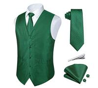 A premium paisley floral pattern adds elegance to this waistcoat, and the silk fabric gives it a soft, comfortable feel and a comfortable fit on the body. 1. The advanced design makes it suitable for you to match any clothes. It can be matched with a long-sleeved dress shirt for daily wear, and a suit jacket for business wear. 2. Perfect for any occasion. Recommended for weddings, appointments, party, business, working and other occasions. 3. In addition to wearing it yourself, this waistcoat is also very suitable for gift giving. This is the perfect gift for boyfriends, dads and friends, and a must-buy for Father's Day, Valentine's Day, anniversaries, and Christmas. 4. When purchasing, please check the size chart of our products and choose the ideal size according to your body.