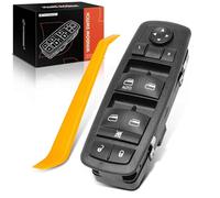 A-Premium Power Master Window Switch Front Driver Replacement for Jeep Liberty 2008-2012 Dodge Journey 2009-2010 Nitro 2007-2011 04602632AC