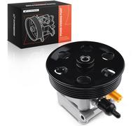 A-Premium Power Steering Pump with Pulley Compatible with Maserati Quattroporte 2014-2017 Ghibli 2014 V6 3.0L
