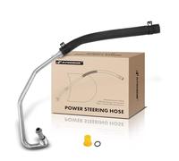 A-Premium Power Steering Return Line Hose Assembly Compatible with Dodge Ram 2500/3500, 2003 2004 2005 2006 2007 2008, 5.7L 5.9L 6.7L 8.0L, 4WD, with O-ring, Gear To Cooler