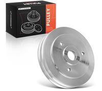 A-Premium Pulley Replacement for Chevrolet BBC 396-454 1965-1968 Big-Block, Polished Aluminum, SWP, Double Groove, Lower, 6.6 Inch