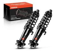 A-Premium Rear Complete Strut Assemblies with Coil Springs, Set of 2