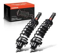 A-Premium Rear Complete Strut Assemblies with Coil Springs, Set of 2
