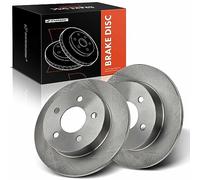A-Premium Rear Disc Brake Rotors Set Compatible with Ford Mustang 1994-2004 3.8L 3.9L 4.6L 5.0L Rear Left and Right 2-PC Set
