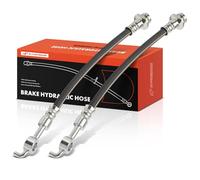 A-Premium Rear Driver and Passenger Side Brake Hydraulic Hose Compatible with Nissan Models - Rogue 2021 2022 2023 2024 2025, AWD, Pack of 2