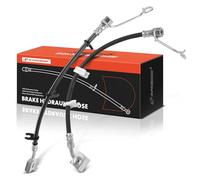 A-Premium Rear Driver and Passenger Side Brake Hydraulic Hose Compatible with Select Ram Models - 1500 2011-2017 - Replace# 68211363AA(Pack of 2)