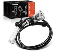 A-Premium Rear LH/RH ABS Wheel Speed Sensor Compatible with [RWD] BMW E30 318i 325 325e 325es 325i M3 & E28 524td - Rear Driver or Passenger Side, Replace# 34521155041