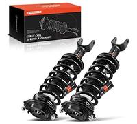 A-Premium Rear Pair (2) Complete Strut & Coil Spring Assembly Compatible with Subaru B9 Tribeca 2006-2007 H6 3.0L, Tribeca 2008-2014 H6 3.6L, Driver and Passenger Side