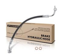 A-Premium Rear Passenger Brake Hydraulic Hose Compatible with Select Hyundai Models - Veloster 2012 2013 2014 2015 2016 2017 - Replace# 587382V000