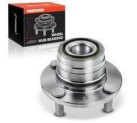 A-Premium Rear Wheel Bearing and Hub Assembly with 4-Lug Compatible with Ford Escort 1991-2003, Mercury Tracer 1991-1999, Mazda Protege 1995-2003, MX-3 1992-1996, 323 1989-1995