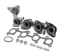 A-Premium Right Engine Exhaust Manifold Kit W/Gaskets & Studs & Nuts [DOHC 8Cyl 4.7L] Compatible with Toyota Land Cruiser 1998-2005 & Lexus LX470 1998-2005, Replace# 1710450121