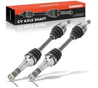 A-Premium Set of 2 Front CV Axle Shaft Assembly | Compatible with Yamaha Big Bear 350 YFM350FW 4x4 1989-1997, Kodiak 400 YFM400FW 4x4 93-98, Timberwolf 250 YFB250FW 4x4 94-00