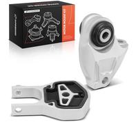 A-Premium Set of 2 Rear Lower Engine Motor Mount and Torque Strut Mount Set Compatible with Ram ProMaster 1500, ProMaster 2500, ProMaster 3500, 2014-2021, 3.6L