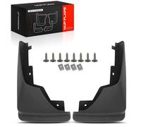 A-Premium Set of 2PCS Mud Flaps Splash Guards Mudguards Mudflaps with Hardware Kits Accessory Compatible with Ford Edge, 2009-2016, Sport Utility, Black, Front Left & Right (Driver and Passenger Side)