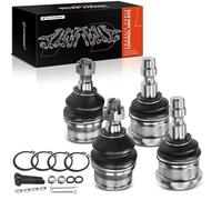 A-Premium Set of 4, Front Upper & Lower Ball Joints Kit, Compatible with Ford Ranger 1998-2011, Mazda B2300 2001-2010, B2500 1998-2001, B3000 1998-2007, B4000 1998-2003, RWD, Replace # K8771T K8738