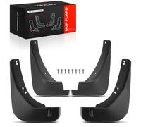 A-Premium Set of 4 Mud Flaps Splash Guards Mudguards Mudflaps Compatible with Kia Forte SX 2010-2013, EX 2010-2016, LX 2010-2016, Hatchback, Front & Rear