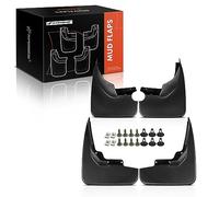 A-Premium Set of 4PCS Mud Flaps Splash Guards Mudguards Mudflaps Compatible with Mercedes-Benz W164 ML320 2007-2009, ML350 2009-2011, ML500 2007, W/o Running Board, FH and RH(Driver & Passenger Sides)