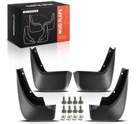 A-Premium Set of 4PCS Mud Flaps Splash Guards Mudguards Mudflaps with Hardware Kits Accessory Compatible with Land Rover Discovery 5 2017-2020, Sport Utility, Black Color, Front LH RH and Rear LH RH
