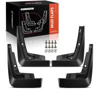 A-Premium Set of 4PCS Mud Flaps Splash Guards Mudguards Mudflaps with Hardware Kits Accessory Compatible with Audi A5 Sportback 2017-2019 Hatchback, Front and Rear (Driver & Passenger Sides)