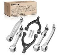 A-Premium Set of 6, Front Upper Control Arm, Lower Forward & Rearward Control Arm, Compatible with Tesla Model X 2016 2017 2018 2019 2020 2021