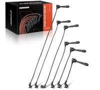A-Premium Spark Plug Wire Set Compatible with Hyundai Sonata 1999-2005 Tiburon 2003-2008 Santa Fe Kia Optima Magentis 2001-2006 2.5L 2.7L Gas Replace # 27501-37A00, 27501-37B00 6-PC Set