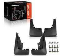 A-Premium Splash Guards Mud Flaps Mudflaps Replacement for Toyota Highlander 2012-2015 Front and Rear 4-PC Set