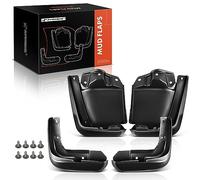 A-Premium Splash Guards Mud Flaps Mudguards Compatible with Honda Civic 2012 2013 2014 2015 Sedan Front & Rear 4-PC