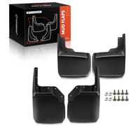 A-Premium Splash Guards Mud Flaps Mudguards Compatible with Jeep Wrangler JK Series 2007-2018 Front and Rear 4-PC Set