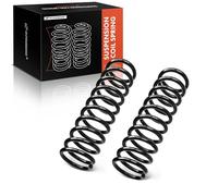 A-Premium Suspension Coil Springs Compatible with Ford Focus 2005 2006 2007 2.0L Rear Driver and Passenger Side Replace# 5S4Z5B669BA 2-PC Set