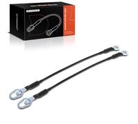 A-Premium Tailgate Support Cable Compatible with Dodge Dakota 1987-2010 & Ram Dakota 2011 & Mitsubishi Raider 2006-2009, 17 Inch, Rear Tailgate Driver and Passenger Side, 2-PC Set