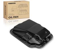 A-Premium Transmission Oil Pan with Drain Plug Compatible with Mazda 2 2011 2012 2013 2014 2015, 1.5L, Automatic Transmission Only