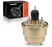 A-Premium Universal Vacuum Power Brake Booster Compatible with most Street Rods, Hot Rods, Muscle Car, Trucks and Vans, 7 Inch Dual Diaphragm, Without Master Cylinder, Replace# PB7537