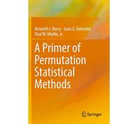 A Primer of Permutation Statistical Methods – Springer Verlag