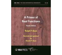 A Primer of Real Functions