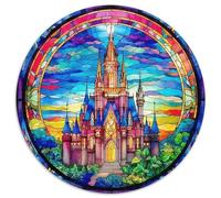 A Princess Illustration with A Fantasy Castle 1000 Piece Jigsaw Puzzle for Kids And Adults European Architecture Colourful Jigsaws Educational Games Creativity & Gift Giving 1000pcs (67.5x67.5cm)