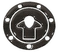 A Pro Adhesive Tank Fuel Petrol Cap Decal Fibre Look for Kawasaki Motorbike Carbon