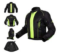 A-pro CE Armour Mesh Summer Tex Jacket Motorbike Motorcycle Sonicmoto Fluo L