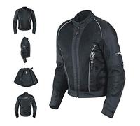 A-pro Ladies Mesh Water liner Summer Jacket women Motorcycle Motorbike Black M