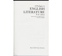 A Prologue to English Literature